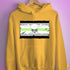 Agender Pride Pirate Flag Hoodie - Mustard